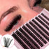 DIY cluster lashes for charm style false eyelash looks