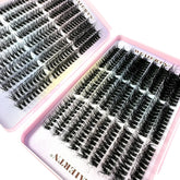 Faux mink lash clusters in 9-16mm lengths for DIY lashes