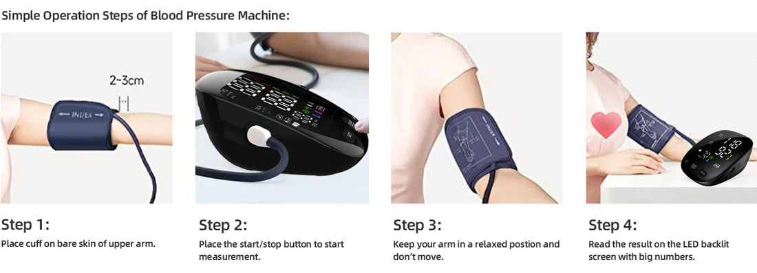 Kingclinic Digital LED Blood Pressure Monitor