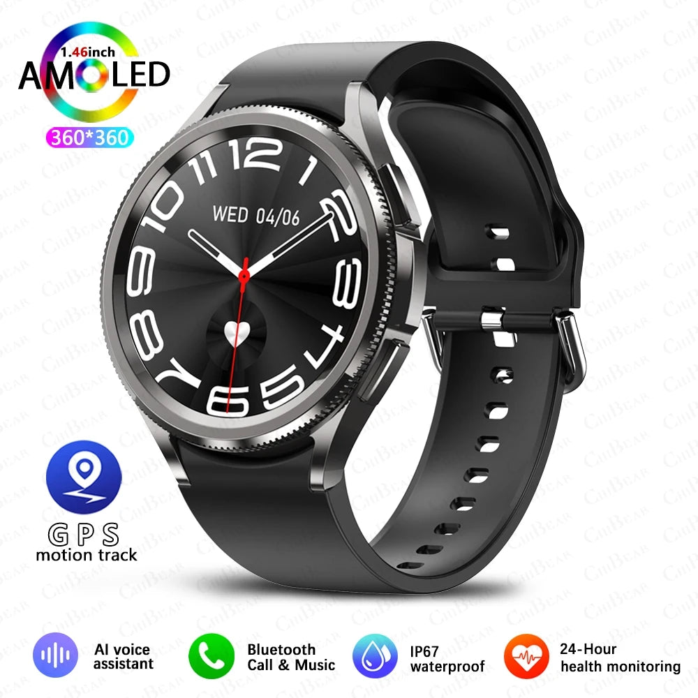 Watch 6 Classic Smartwatch 2025 – Bluetooth Call