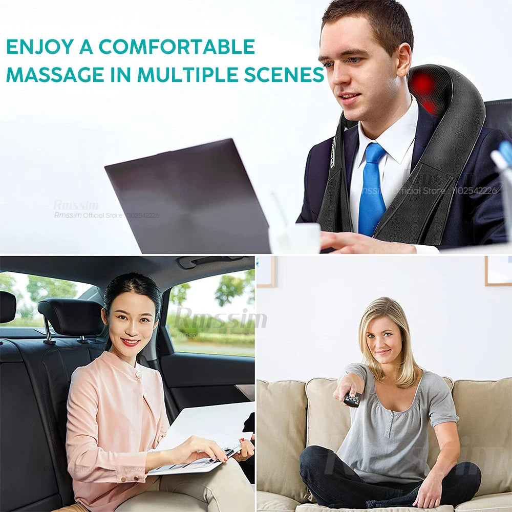 Heated Shiatsu Neck & Shoulder Massager
