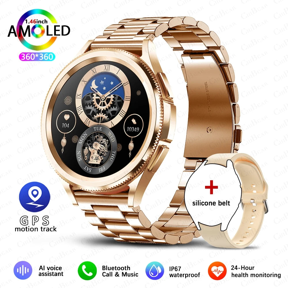 Watch 6 Classic Smartwatch 2025 – Bluetooth Call