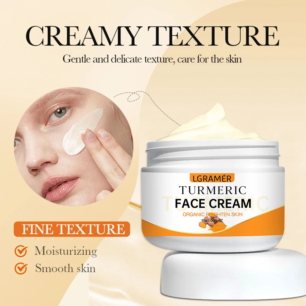 Turmeric Whitening Face Cream Anti-Wrinkle Moisturizer