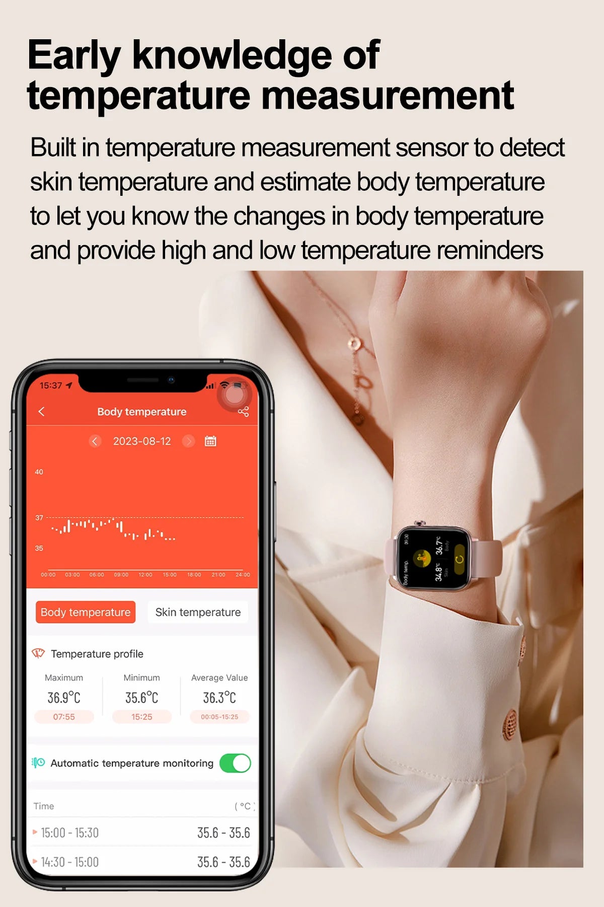 2025 ECG+PPG AI Smartwatch – Health Diagnose, Heart Rate & BP Tracker