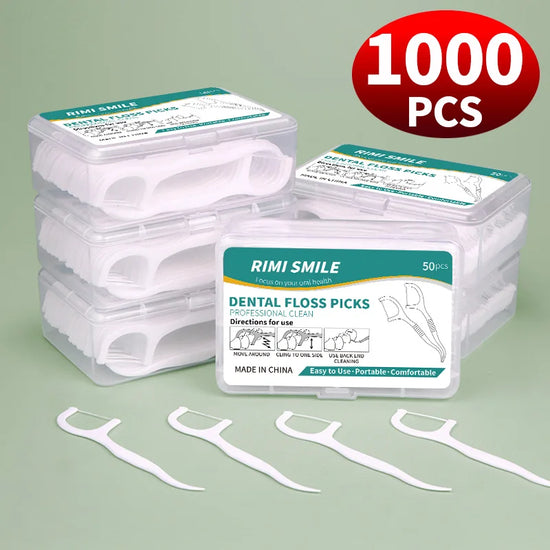 Dental Floss Sticks Oral Care Set
