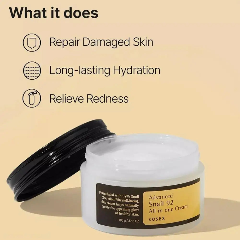 Advanced Snail Essence Face Cream & Skin Care Set