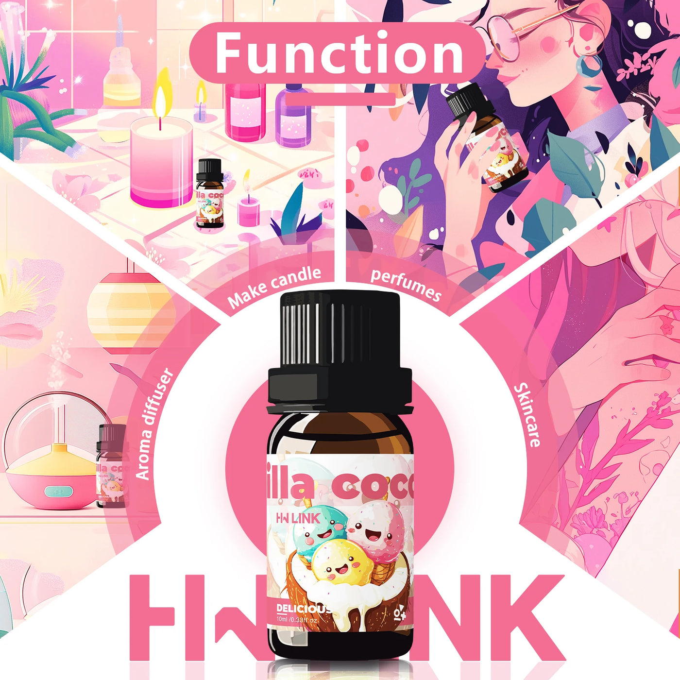 Vanilla Coconut Essential Oil 10ml