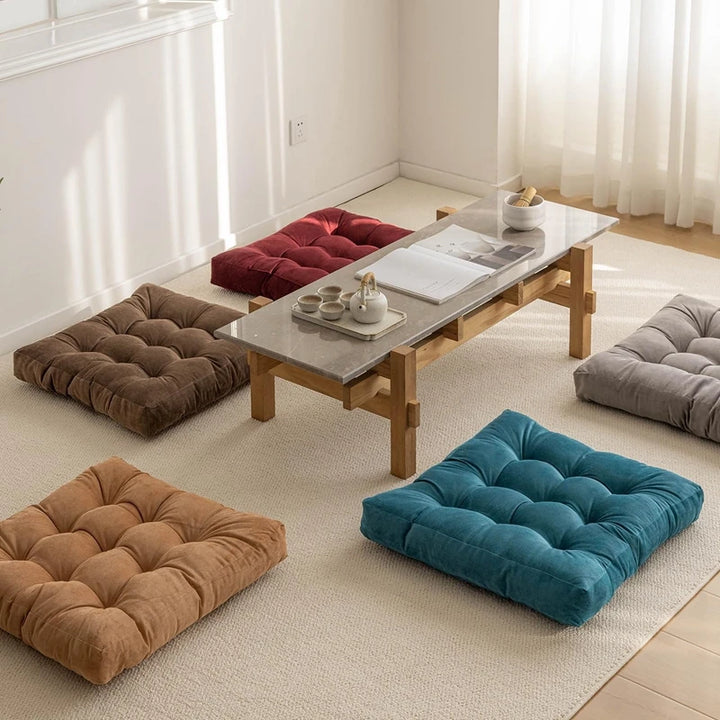 Square Floor Seating Cushion Pillow