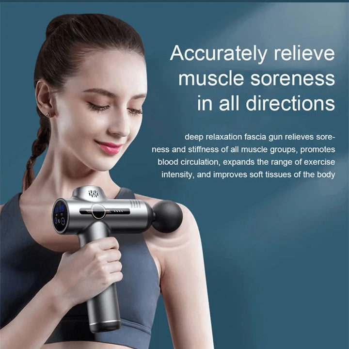 Portable Vibration Fascia Massage Gun