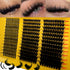 80D spiky lash clusters for bold wispy eye makeup
