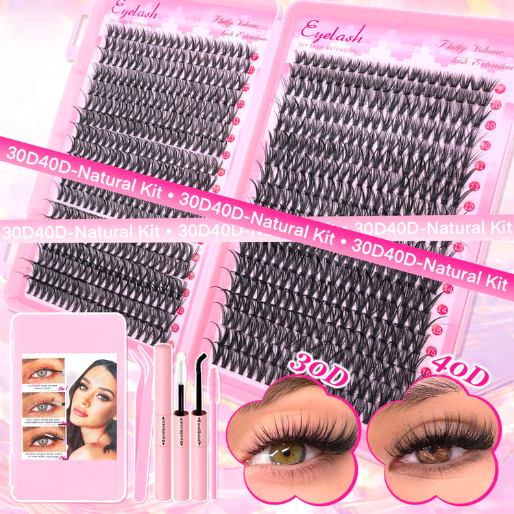 DIY lash extension kit for at-home eyelash styling