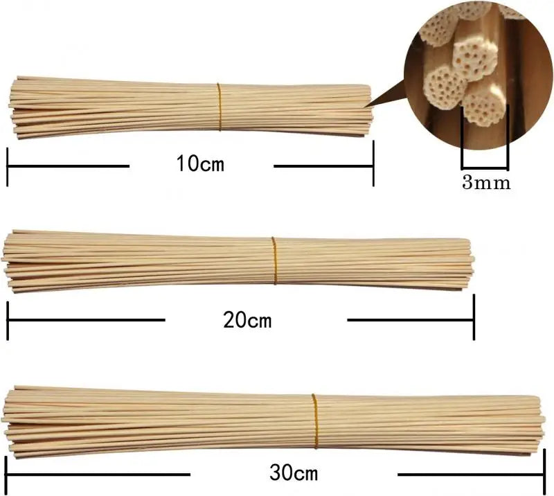 Reed Diffuser Replacement Sticks 2–3.5mm Rattan Refill (5–100pcs)