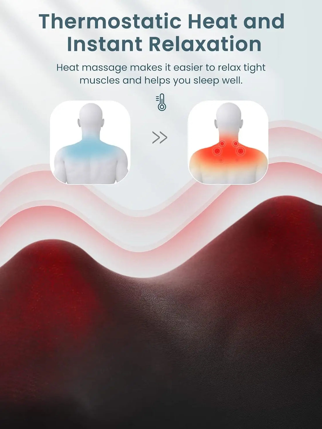Heated Shiatsu Neck & Shoulder Massager