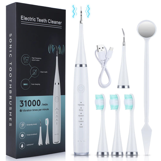 Sonic Electric Toothbrush Whitening Kit
