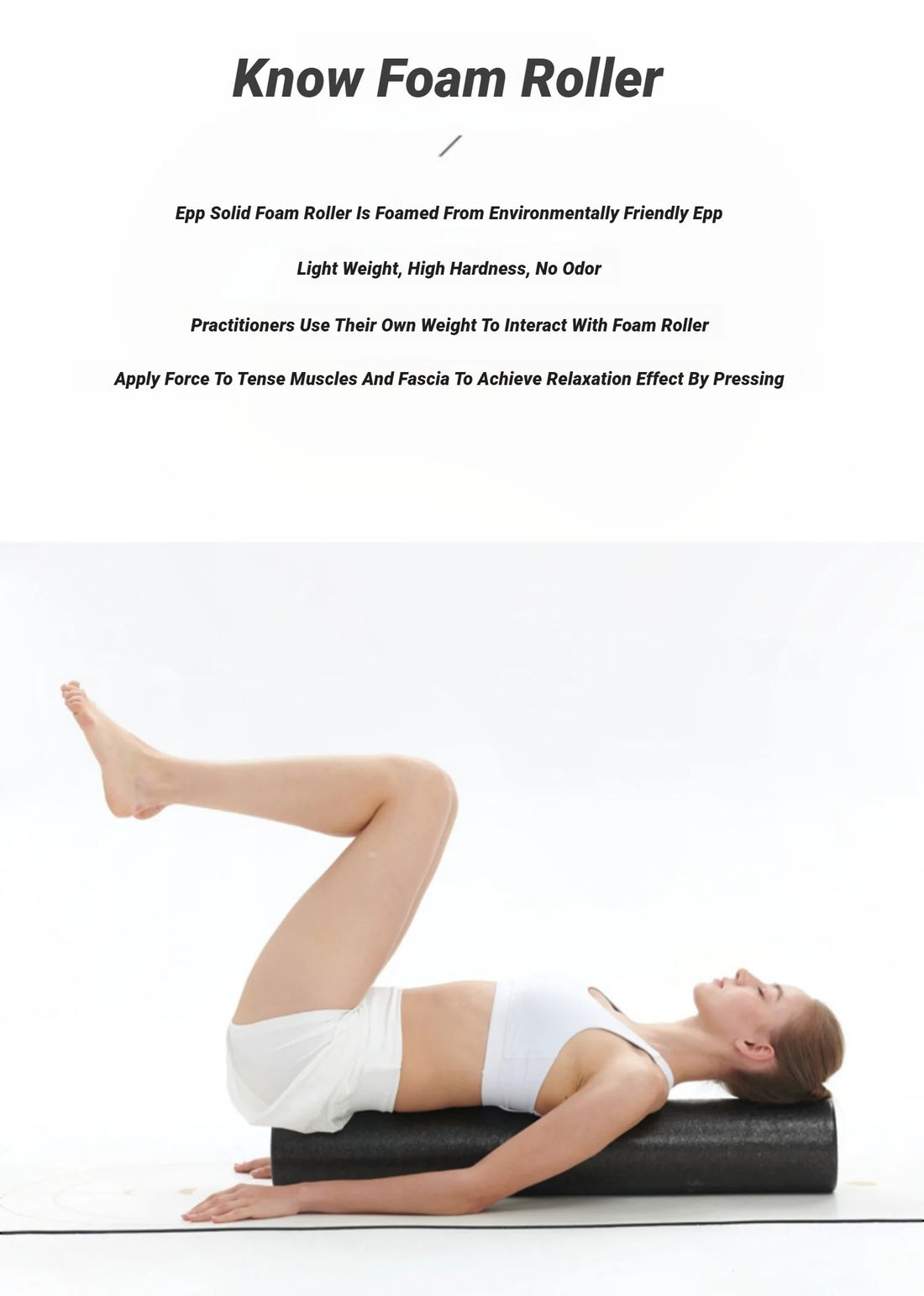 EPP Yoga Foam Roller for Muscle Relief