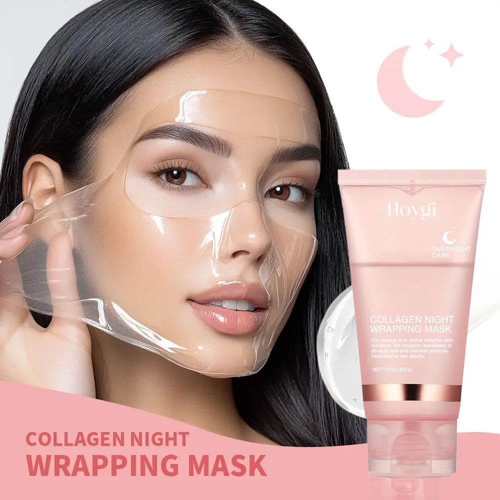 Collagen Overnight Peel-Off Facial Mask Set Hydrating Night Care