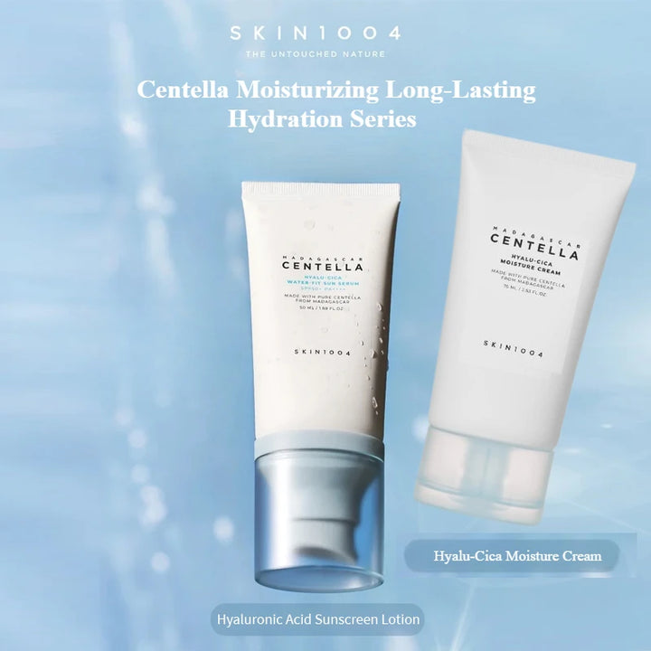Korean Centella Hyalu-Cica Moisture Cream & SPF50 Sun Serum