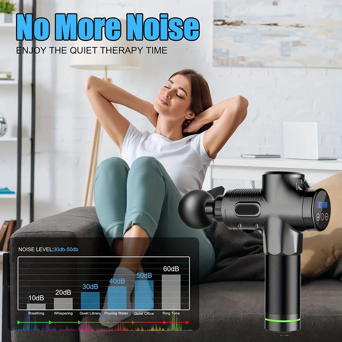 Portable Vibration Fascia Massage Gun