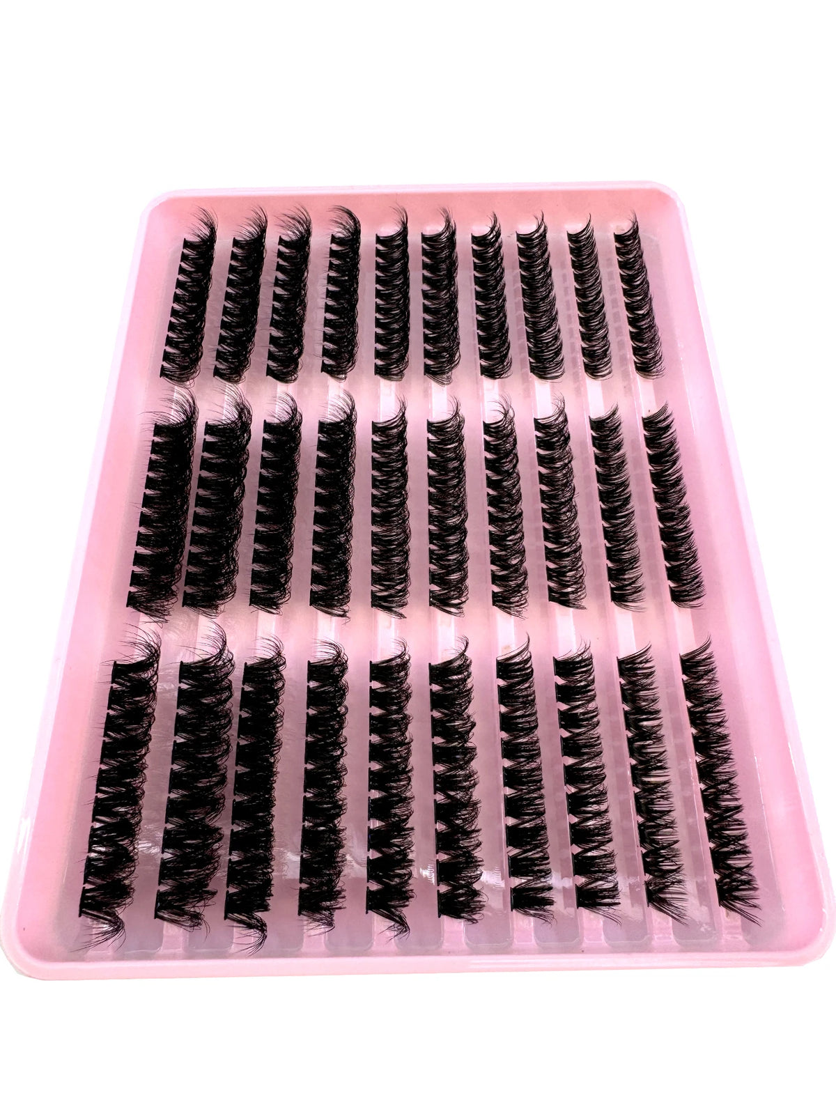 80D spiky lash clusters for bold wispy eye makeup