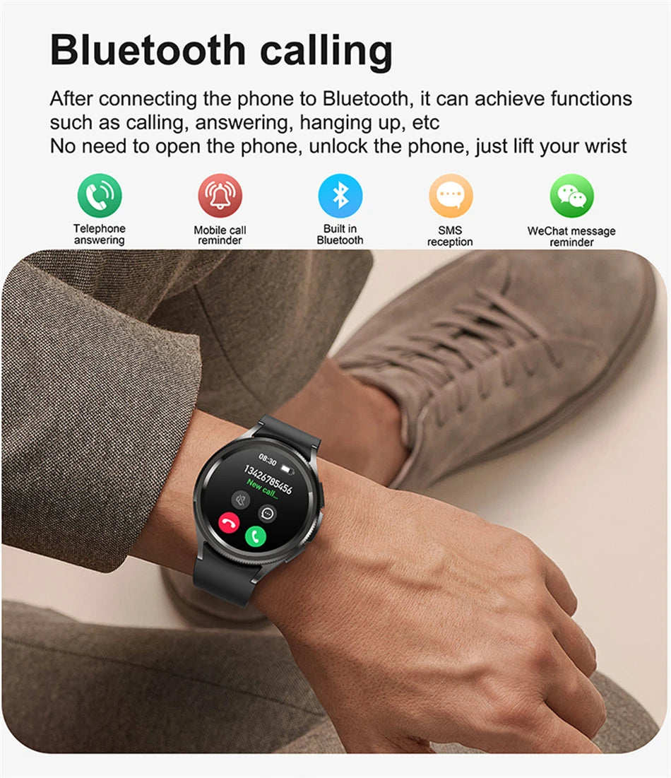 Watch 6 Classic Smartwatch 2025 – Bluetooth Call