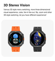 2025 DT Watch 7 Ultra Smartwatch 47mm AMOLED GPS NFC
