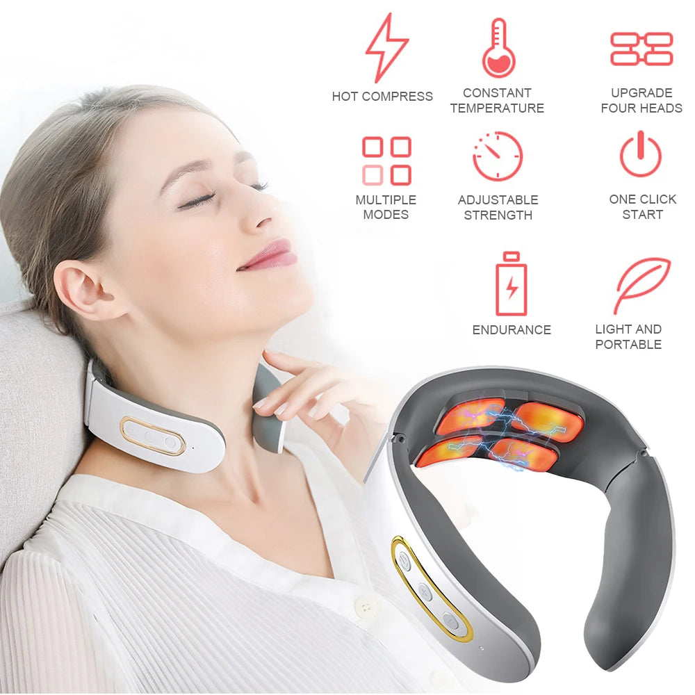 Electric Neck & Shoulder TENS Massager