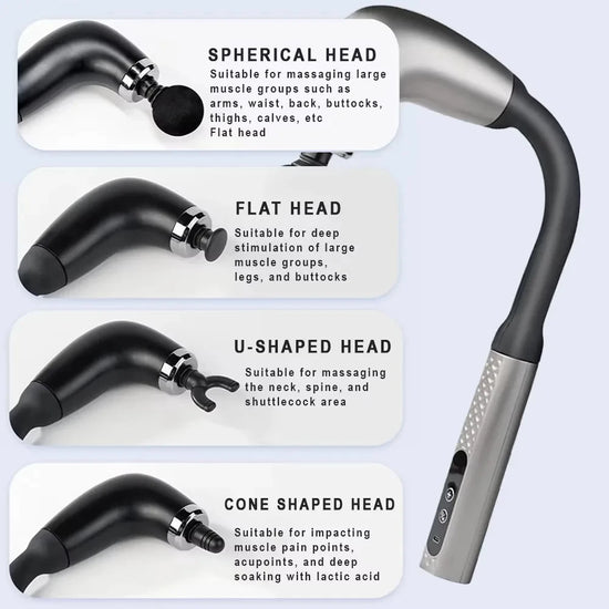 Smart Rechargeable Handheld Massage Gun